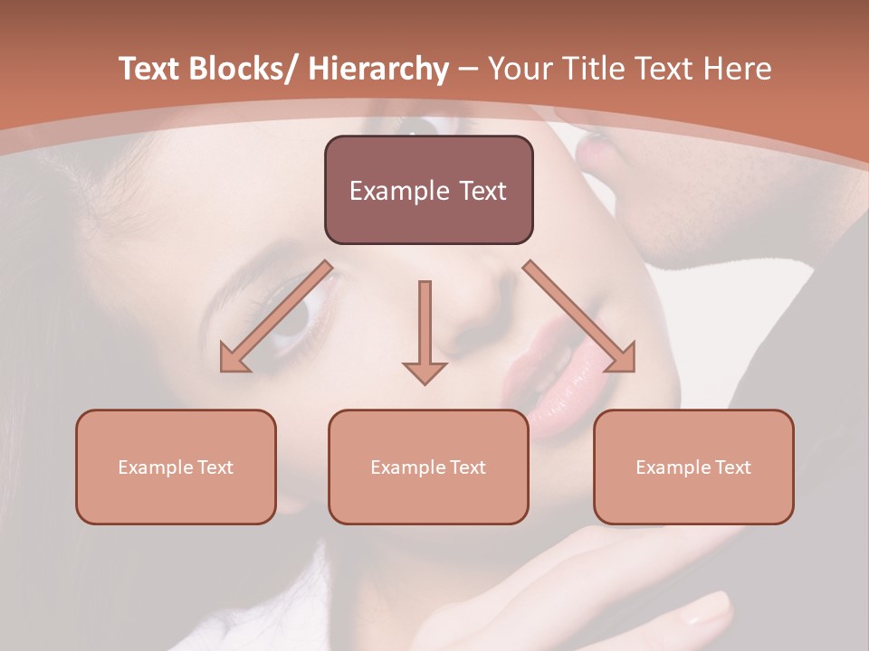 Couple Posing PowerPoint Template