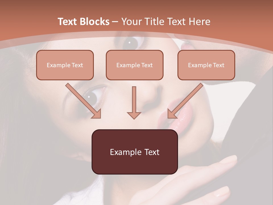 Couple Posing PowerPoint Template