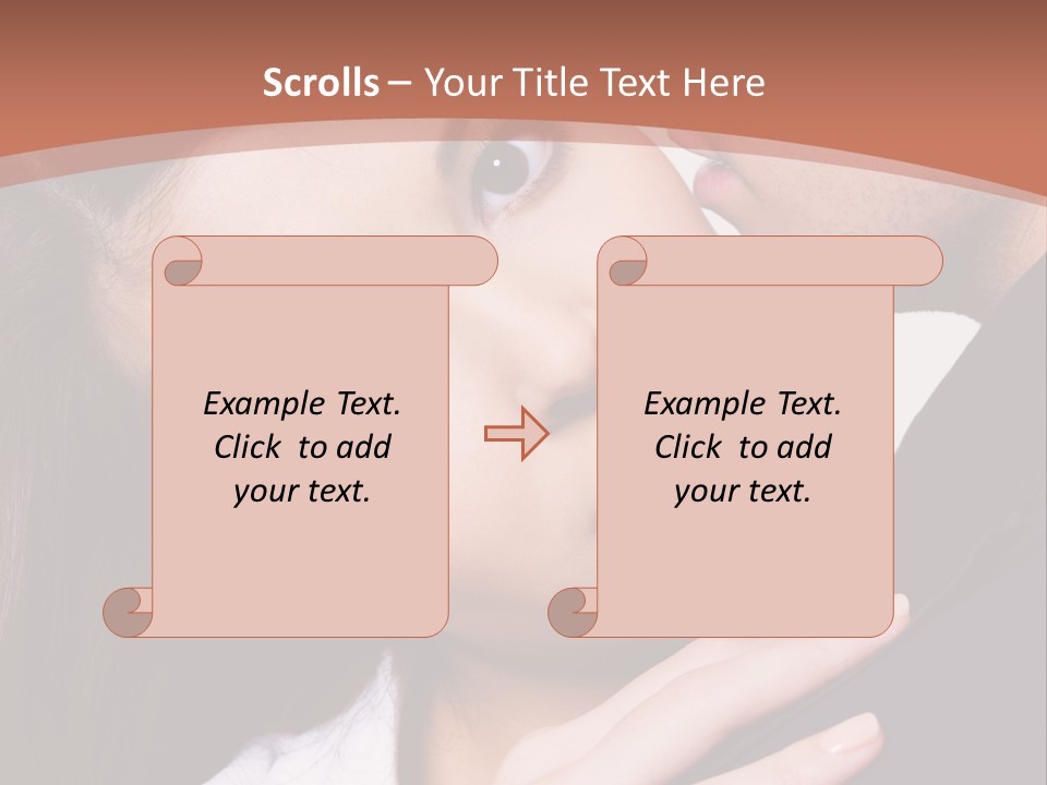 Couple Posing PowerPoint Template