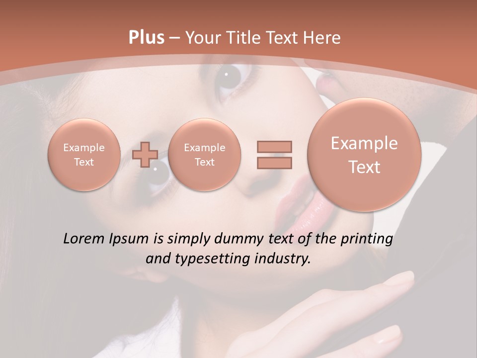 Couple Posing PowerPoint Template