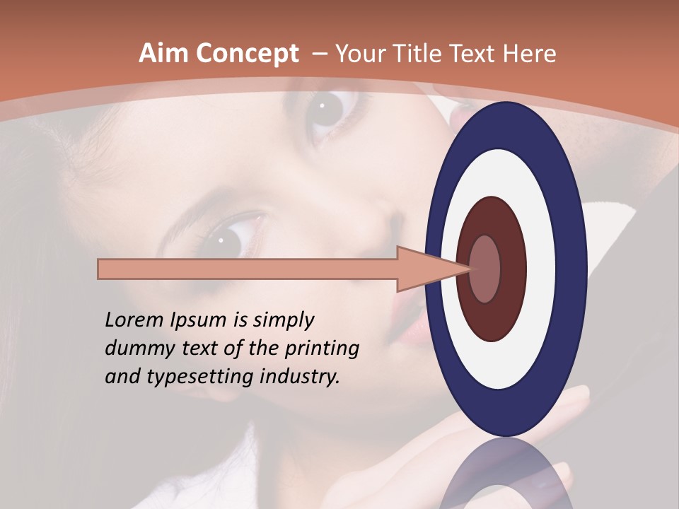 Couple Posing PowerPoint Template