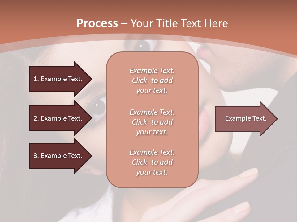 Couple Posing PowerPoint Template