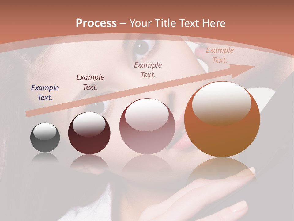 Couple Posing PowerPoint Template