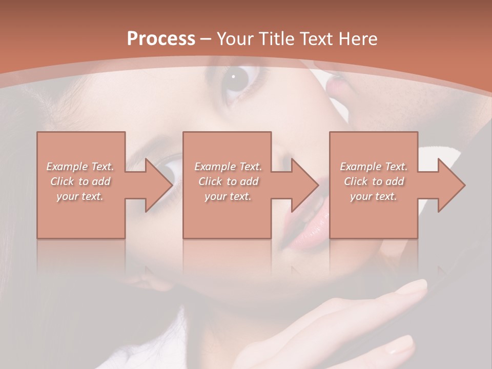 Couple Posing PowerPoint Template