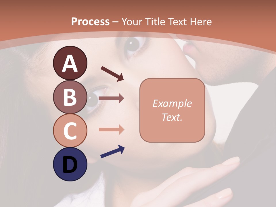 Couple Posing PowerPoint Template