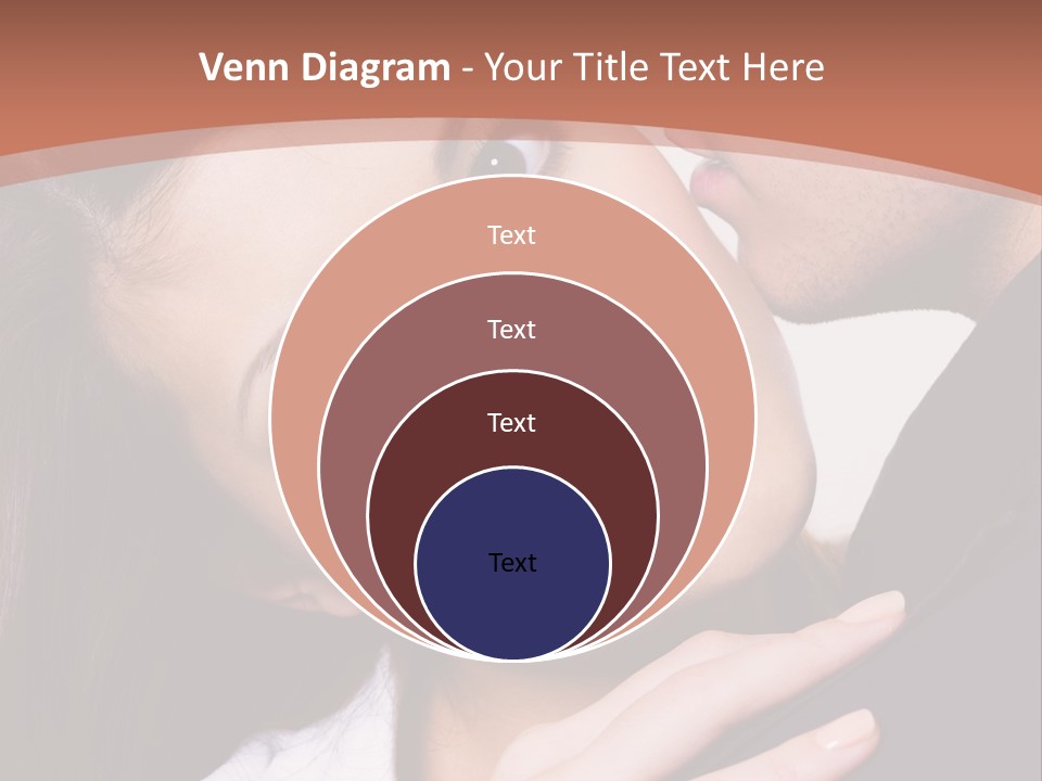 Couple Posing PowerPoint Template