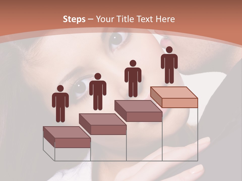 Couple Posing PowerPoint Template