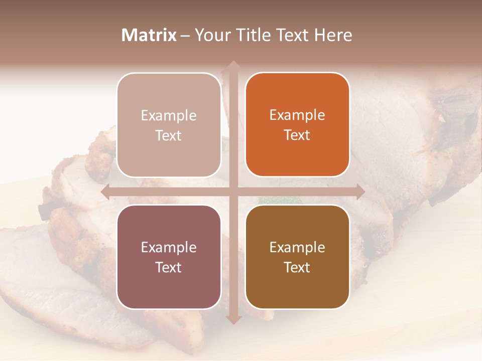 Meat Products PowerPoint Template
