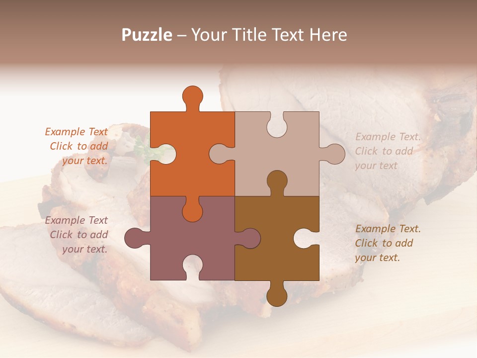 Meat Products PowerPoint Template