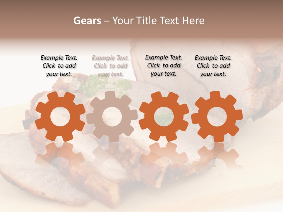 Meat Products PowerPoint Template