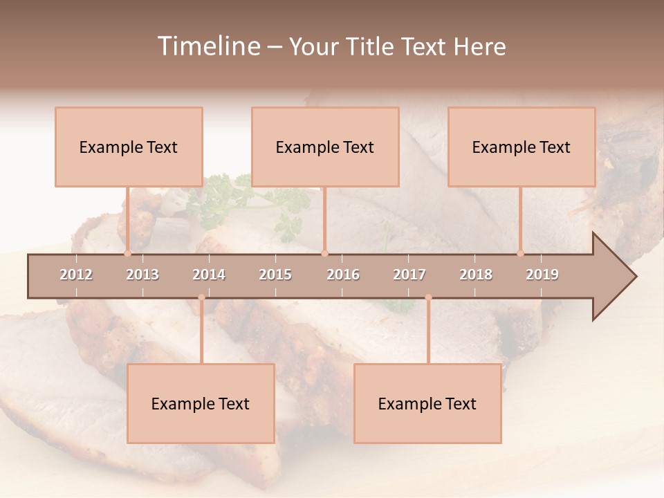 Meat Products PowerPoint Template