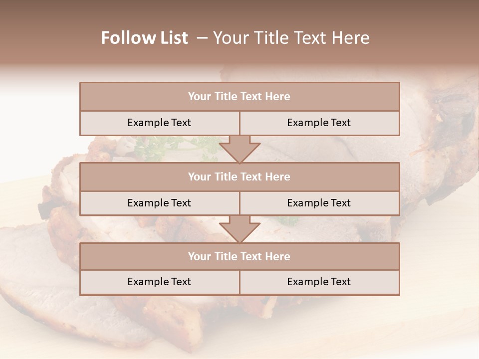 Meat Products PowerPoint Template