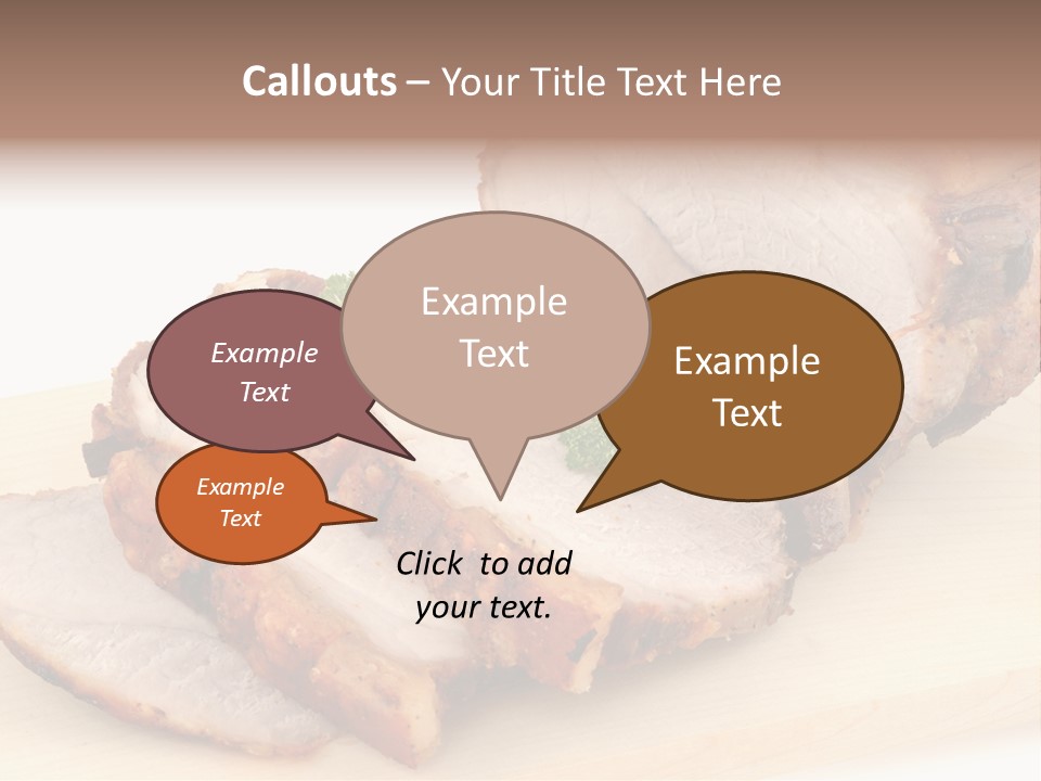 Meat Products PowerPoint Template