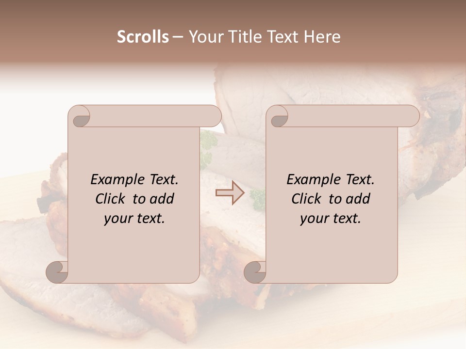 Meat Products PowerPoint Template