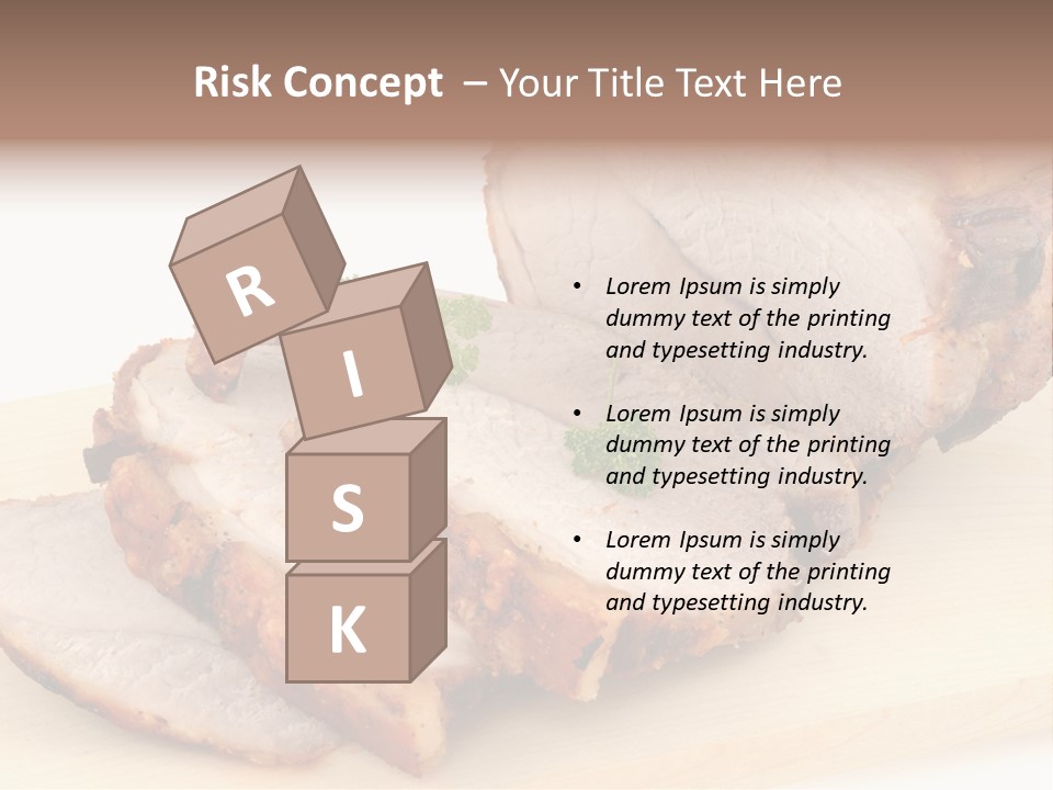 Meat Products PowerPoint Template