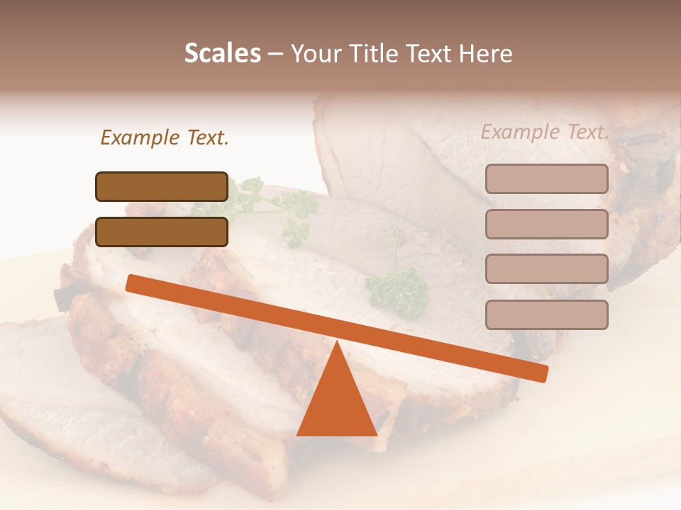 Meat Products PowerPoint Template
