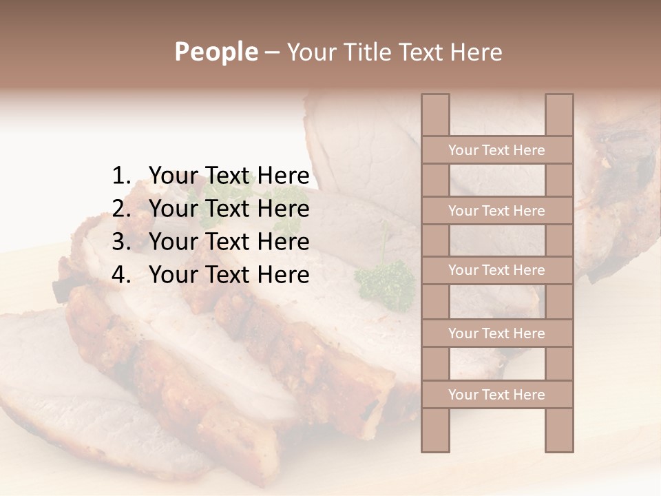Meat Products PowerPoint Template