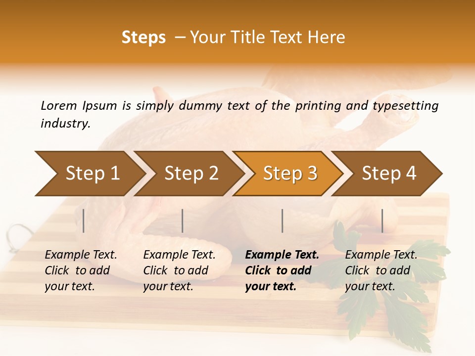 Whole Chicken PowerPoint Template
