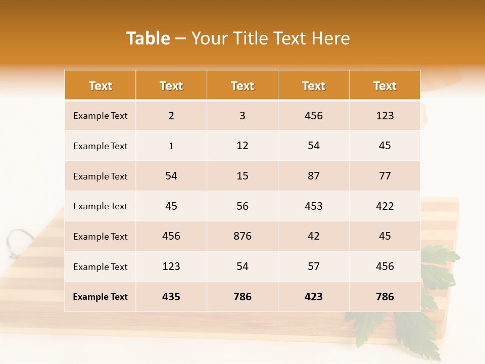 Whole Chicken PowerPoint Template