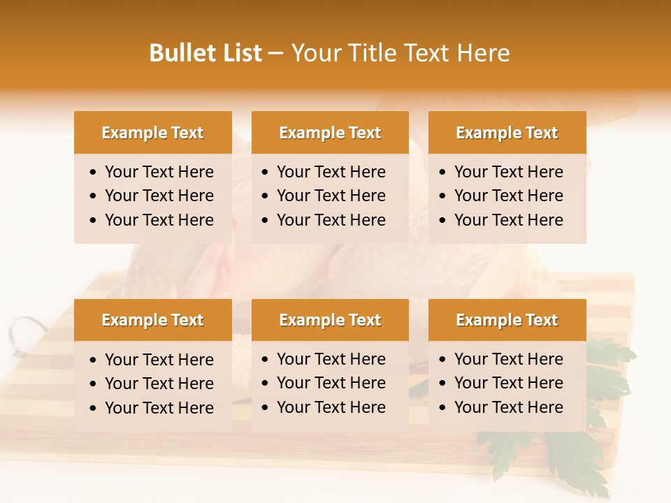 Whole Chicken PowerPoint Template