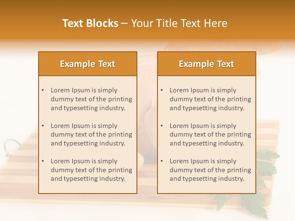 Whole Chicken PowerPoint Template