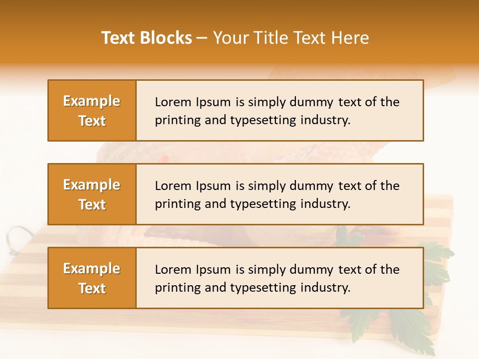 Whole Chicken PowerPoint Template