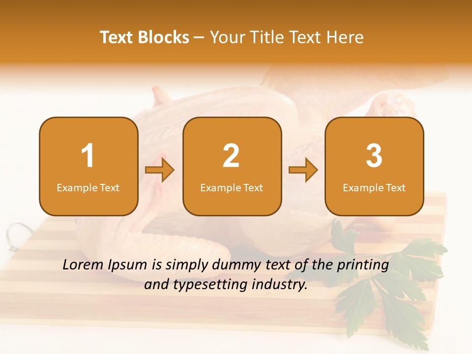 Whole Chicken PowerPoint Template