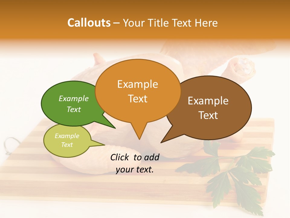 Whole Chicken PowerPoint Template