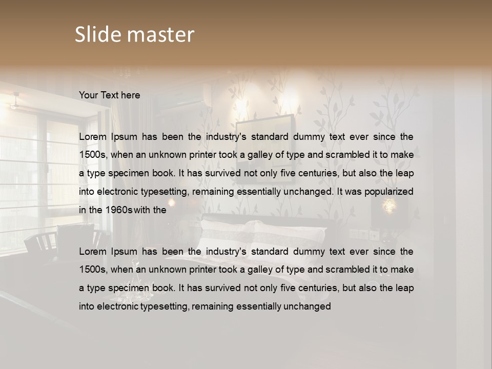 Interior Design PowerPoint Template