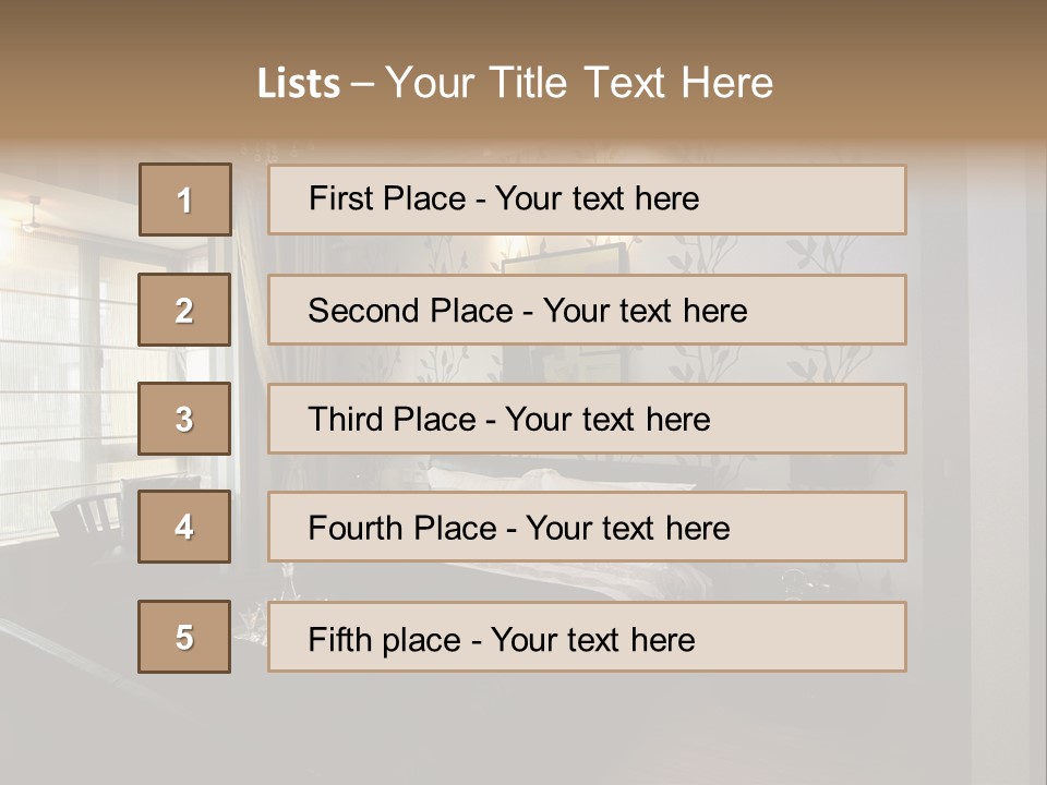 Interior Design PowerPoint Template