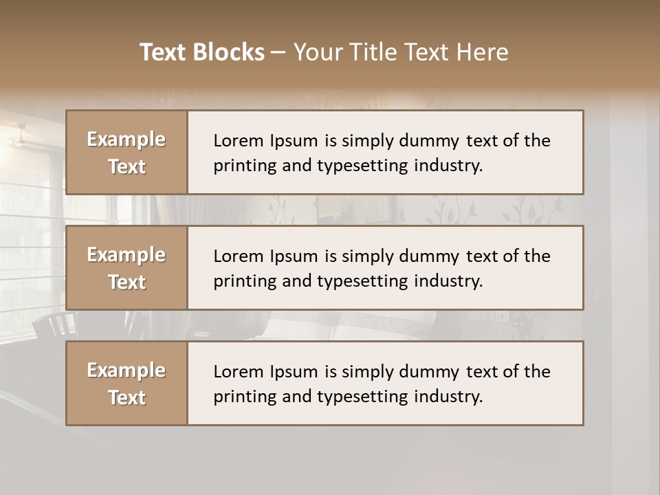 Interior Design PowerPoint Template