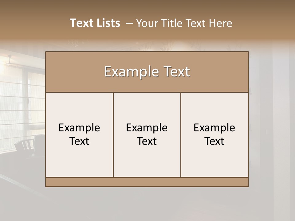 Interior Design PowerPoint Template