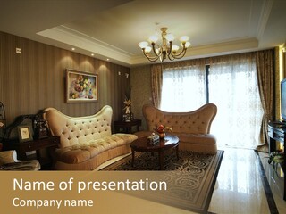 Home Interior Design Ideas PowerPoint Template