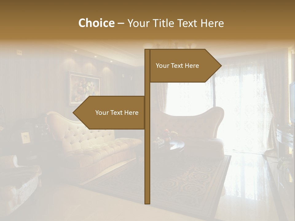 Home Interior Design Ideas PowerPoint Template