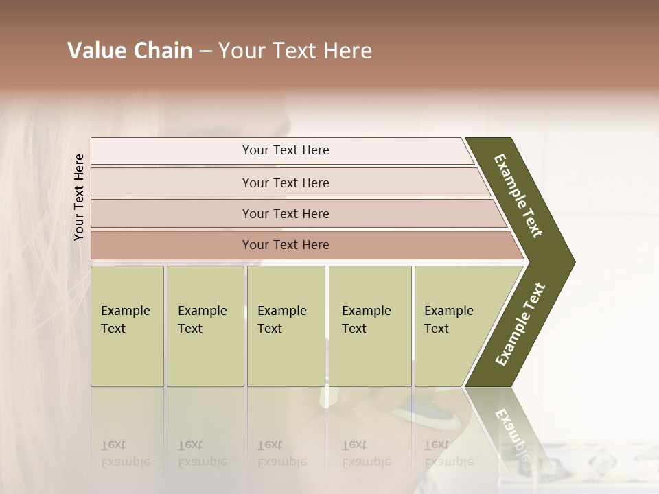 Makeup Woman Bathroom PowerPoint Template
