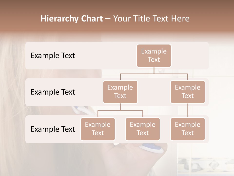 Makeup Woman Bathroom PowerPoint Template