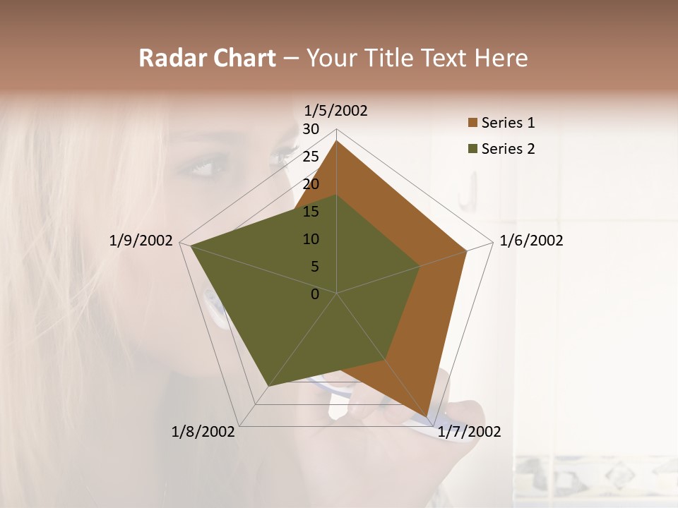 Makeup Woman Bathroom PowerPoint Template