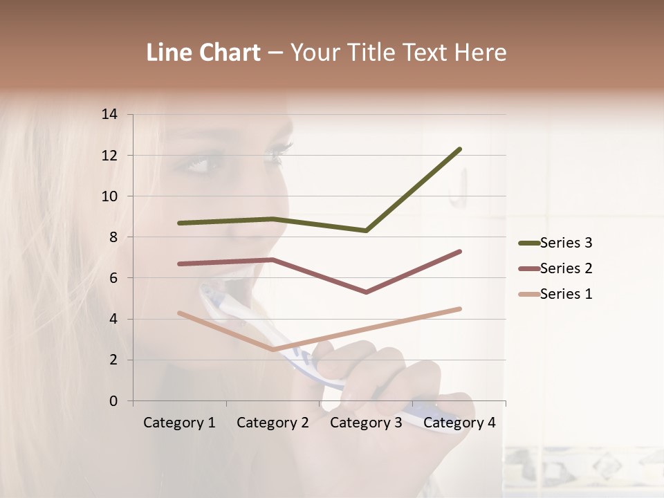 Makeup Woman Bathroom PowerPoint Template