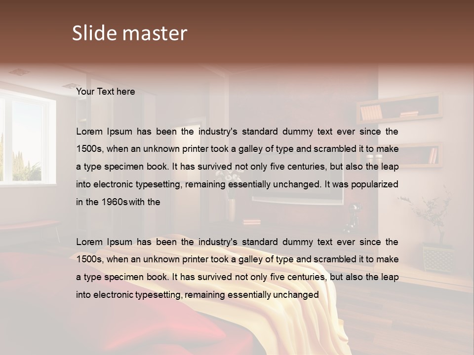 Home Interior Design PowerPoint Template