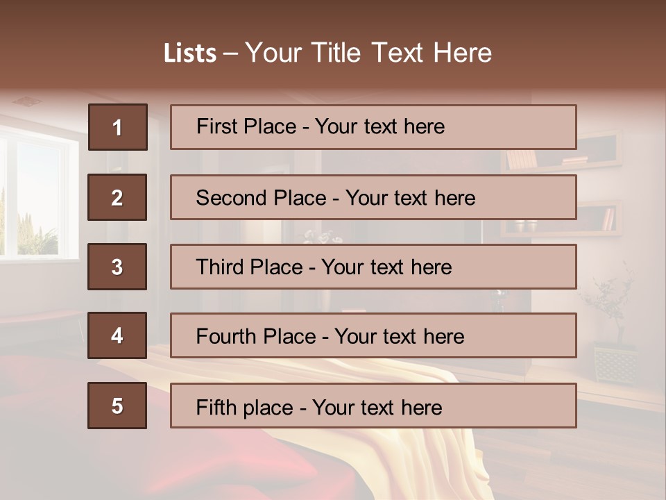 Home Interior Design PowerPoint Template