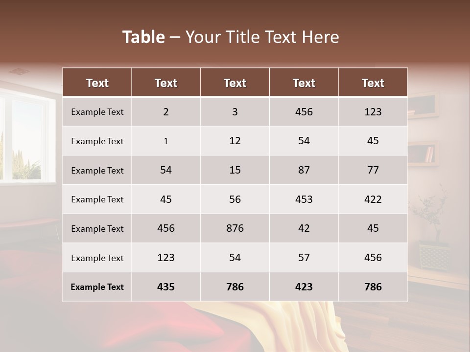 Home Interior Design PowerPoint Template