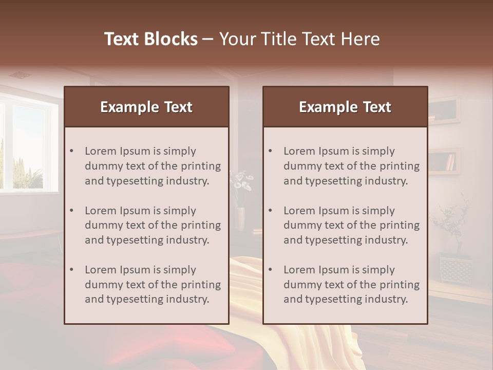 Home Interior Design PowerPoint Template