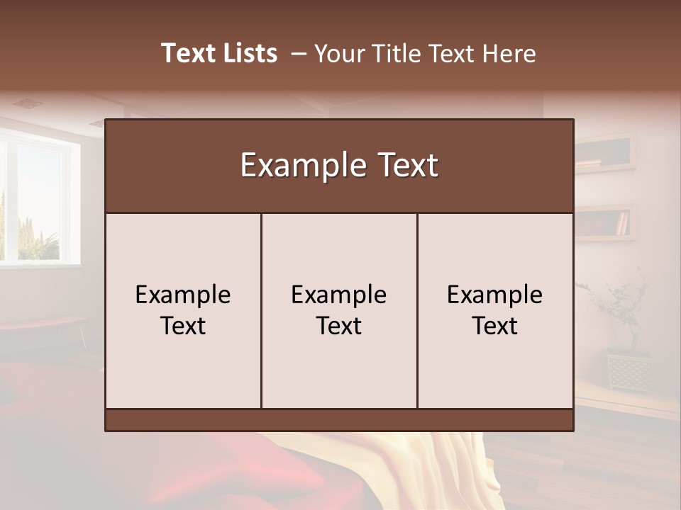 Home Interior Design PowerPoint Template