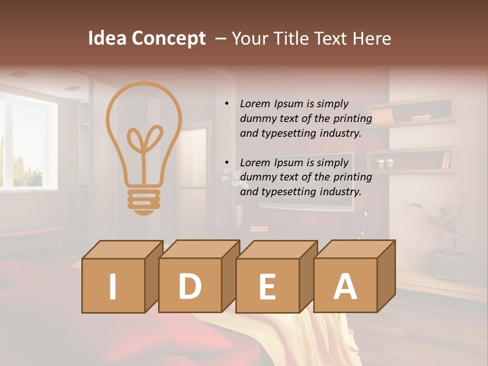 Home Interior Design PowerPoint Template