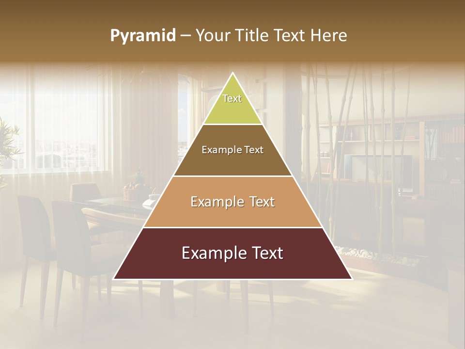 Dining Room Interior Design PowerPoint Template