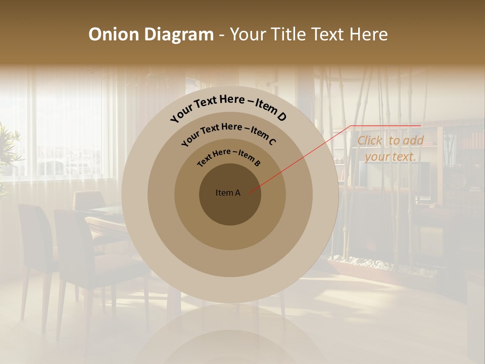 Dining Room Interior Design PowerPoint Template