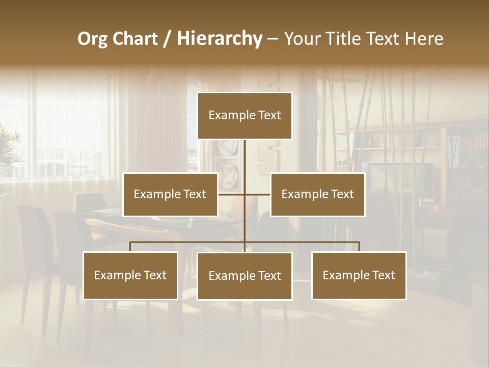 Dining Room Interior Design PowerPoint Template
