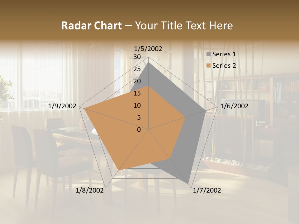 Dining Room Interior Design PowerPoint Template