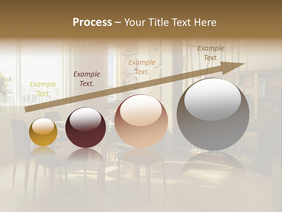 Dining Room Interior Design PowerPoint Template