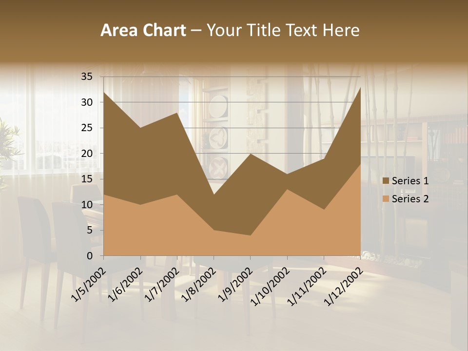 Dining Room Interior Design PowerPoint Template
